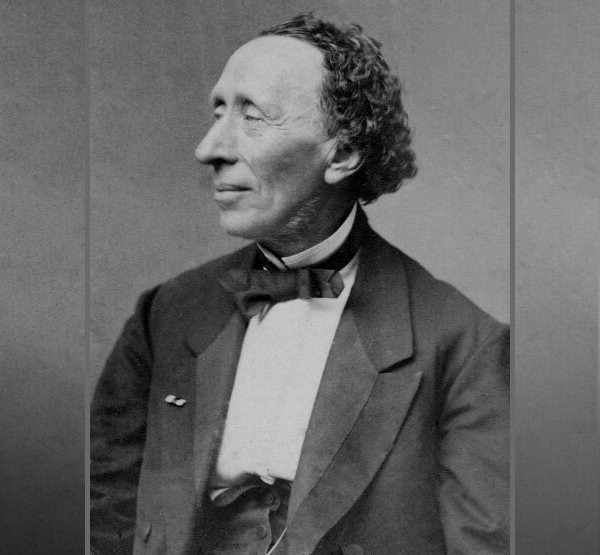 Portrait d'Hans Christian Andersen