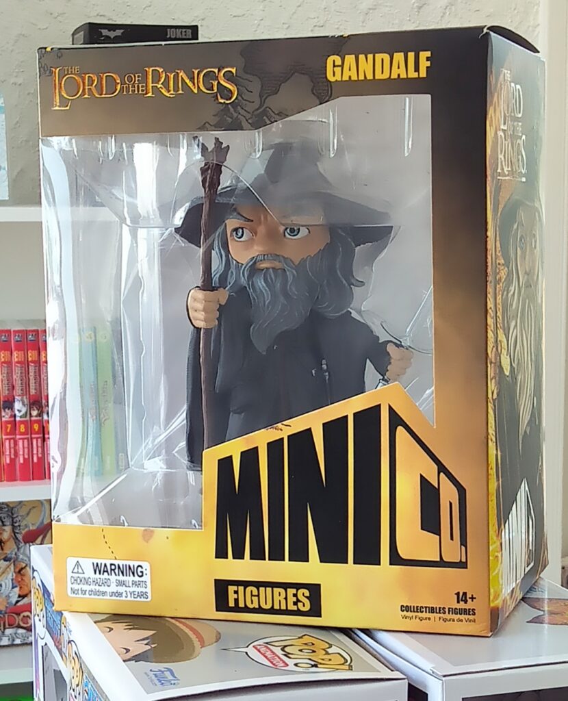 figurine Gandalf Minico dans sa boîte